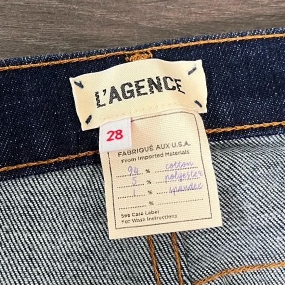 L'AGENCE| ABIGAIL FRENCH SLIM RIPPED SKINNY JEANS - Picture 6 of 10